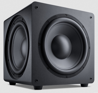 Proficient FDS-10  10 Zoll Aktiv-Subwoofer mit Dual Passiv-Membran 500W | Auspackware, wie neu