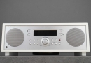 Tivoli Audio Music System Two+ Weiß/Silber - System DAB/DAB+/FM/BT | Auspackware, sehr gut