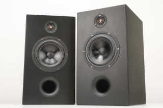 Thivan Labs S3 Schwarz - 2-Wege Regallautsprecher, Paar | Aussteller, gut