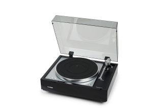 Thorens TD 1601 ++ GRATIS FLUX NADELREINIGER ++ schwarz hochglanz, Plattenspieler | Neu