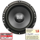 AMPIRE BOLD6 DVC-Subwoofer, 16,5cm/6,5, 4+4 Ohm 250 Watt...