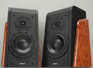 Swan D3.1 Kompakt Monitor - Dark bird - HighEnd-Lautsprecher der Extraklasse Paar | Auspackware, wie neu