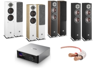 Bundle Wiim AMP Ultra + Dali Oberon 5 + LS-Kabel Set | UVP 1497 €