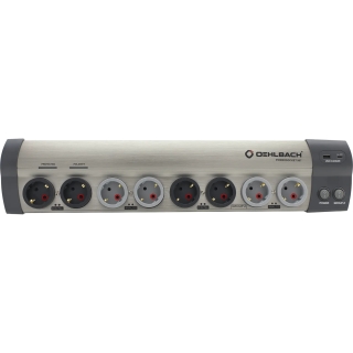 Oehlbach Powersocket 907 MKII - Hochwertige HIFI-Netzleiste mit Filterung | Neu