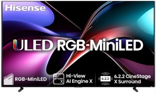 HISENSE 100UXQ 253 cm, 100 Zoll RGB MiniLED Smart TV | Aussteller, wie neu