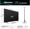 HISENSE 100UXQ 253 cm, 100 Zoll RGB MiniLED Smart TV | Aussteller, sehr gut