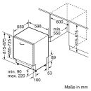SIEMENS SN65ZX07CE Einbau-Geschirrspüler IQ500