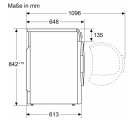 BOSCH WTH85VH4 Wärmepumpentrockner, 8 kg, Serie 4