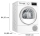 BOSCH WTH85VH4 Wärmepumpentrockner, 8 kg, Serie 4