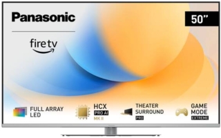 PANASONIC TV-50W93AE7 | 126 cm, 50 Zoll 4K Ultra HD LED TV mit Fire TV | Auspackware,wie neu