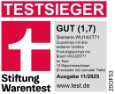 SIEMENS WU14UT71 iQ500 Waschmaschine, Frontlader, unterbaufähig, 8 kg