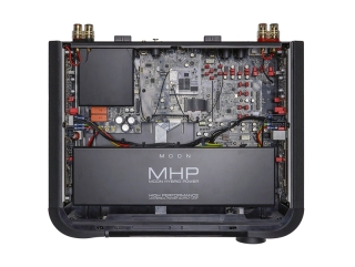 Moon 371 - Streaming-Vollverstärker Netzwerkplayer Silber/Schwarz | Neu