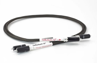 Tellurium Q Silver Diamond 1,00m Stereo Cinch-Kabel | Neu