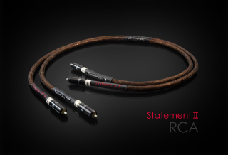 Tellurium Q Statement II 1,00m Stereo Cinch-Kabel | Neu