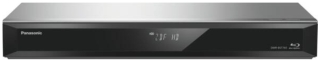PANASONIC DMR-BST765AG, Silber - Blu-Ray-Recorder mit Twin HD DVB-S2 Tuner | Auspackware, wie neu