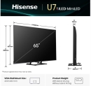 HISENSE 65U7Q 164 cm. 65 Zoll 4K Ultra HD ULED Smart TV