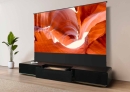 Shore ROLA TV 120" motorisiertes TV Möbel für UST-Projektoren Wood Grain fertig montiert | Auspackware, sehr gut