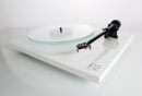 Rega Planar 2 - HighEnd Plattenspieler mit RB220-Tonarm inkl. Tonabnehmer, Weiß | Auspackware, sehr gut