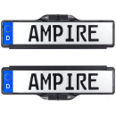 Ampire KCA505 Nummernschild-Kamera 8m Kabel, SCHWARZ / AHD 1080P 25F