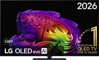 LG OLED65G69LS.AEU 165 cm, 65 Zoll 4K Ultra HD OLED evo TV