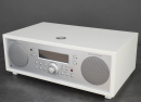 Tivoli Audio Music System Two+ Weiß/Silber - System DAB/DAB+/FM/BT | Aussteller, wie neu