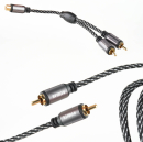 Avinity Subwooferkabel mit Y-Cinch-Adapter, vergoldet | verschiedene Längen