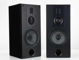 SWAN RM600R Schwarz Pianolack 3-Wege Regallautsprecher Paar | Auspackware, wie neu