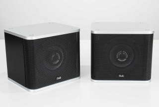 T+A K-MINI, Schwarz-Silber - Mini-Lautsprecher, K-Serie, Paar | Neu