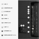 HISENSE 85Q7S 215 cm, 85 Zoll 4K Ultra HD Hi-QLED Smart TV