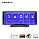 AMPIRE CPM100 Smartphone-Monitor 25.4cm (10) mit AHD Dual-Dashcam und RFK-Funktion | Auspackware,wie neu