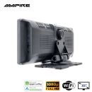 AMPIRE CPM100 Smartphone-Monitor 25.4cm (10) mit AHD Dual-Dashcam und RFK-Funktion | Auspackware,wie neu