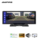 AMPIRE CPM100 Smartphone-Monitor 25.4cm (10) mit AHD Dual-Dashcam und RFK-Funktion | Auspackware,wie neu