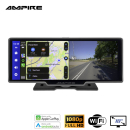 AMPIRE CPM100 Smartphone-Monitor 25.4cm (10) mit AHD Dual-Dashcam und RFK-Funktion | Auspackware,wie neu