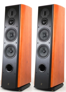 Swan M6F HighEnd Standlautsprecher in Echtholz/schwarz, Paar | Neu