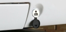 AMPIRE RETROSOUND USB-Einbaubuchse mit 3.5mm Klinke, Chrom