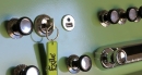AMPIRE RETROSOUND USB-Einbaubuchse mit 3.5mm Klinke, Chrom
