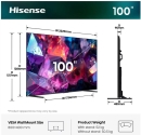 HISENSE 100Q7S Pro 253 cm, 100 Zoll 4K Ultra HD Hi-QLED Smart TV
