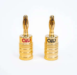 AIV Bananenstecker bis 6 mm² vergoldet |