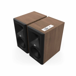Klipsch The Fives II Wallnuss - Aktiv Regallautsprecher Paar | Auspackware, wie neu