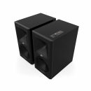 Klipsch The Sevens II Elbenholz Schwarz - Aktiv Regallautsprecher Paar | Auspackware, wie neu