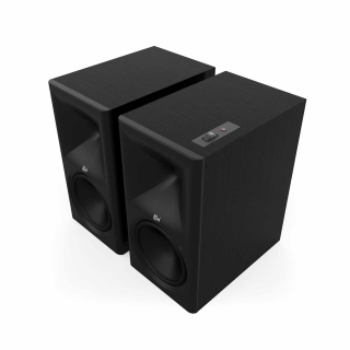 Klipsch The Nines II Elbenholz Schwarz - Aktiv Regallautsprecher Paar | Auspackware, wie neu