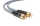 Melodika Purple Rain MD2R05G Stereo Cinch-Kabel Paar | Neu Gunmetal 0,5 m