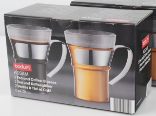 Bodum Assam - Set mit 2 Kaffetassen | Neu