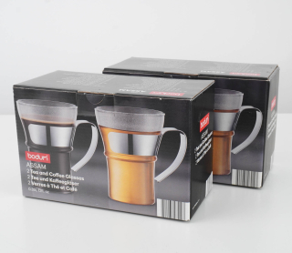 Bundle Angebot: Bodum Assam - Set mit 8 Kaffetassen | Neu