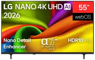 LG 55NU900B6LA 139 cm, 55 Zoll 4K Ultra HD Direct LED Smart TV