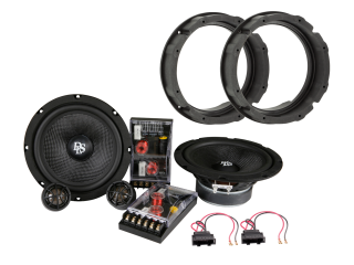 DLS 16,5cm 2-Wege Komponenten System für VW, Seat, Skoda und Bugatti | Neu