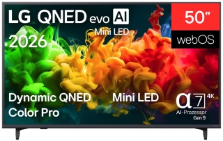 LG 50QNED8EB3F.AEU 126 cm, 50 Zoll 4K Ultra HD Mini LED Smart TV