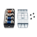 AMPIRE MFB4 MIDI (Mini-ANL) Sicherungsverteiler, 4-fach, inklusive 4 Sicherungen
