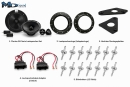 Clarion SH1724S - 16,5cm  2-Wege Komponentensystem...