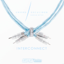 Supra Cables Sword Excalibur Rhodium RCA-8 Cinchkabel...